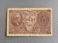 Banknote - Italy - 5 Lire | 1944