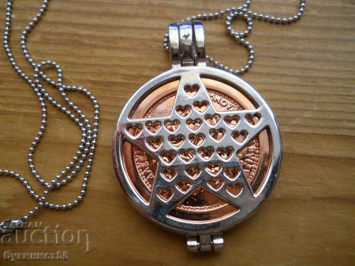 Pendant "100 Drachmas" with a chain - Greece with price 5.00 BGN | € 2.56
