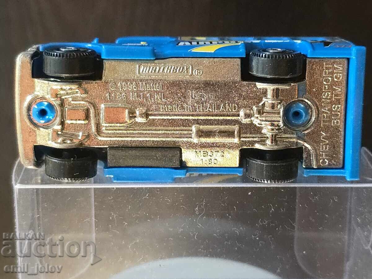 MATCHBOX - CHEVY TRANSPORT BUS TM GM No-MB 372 - 5