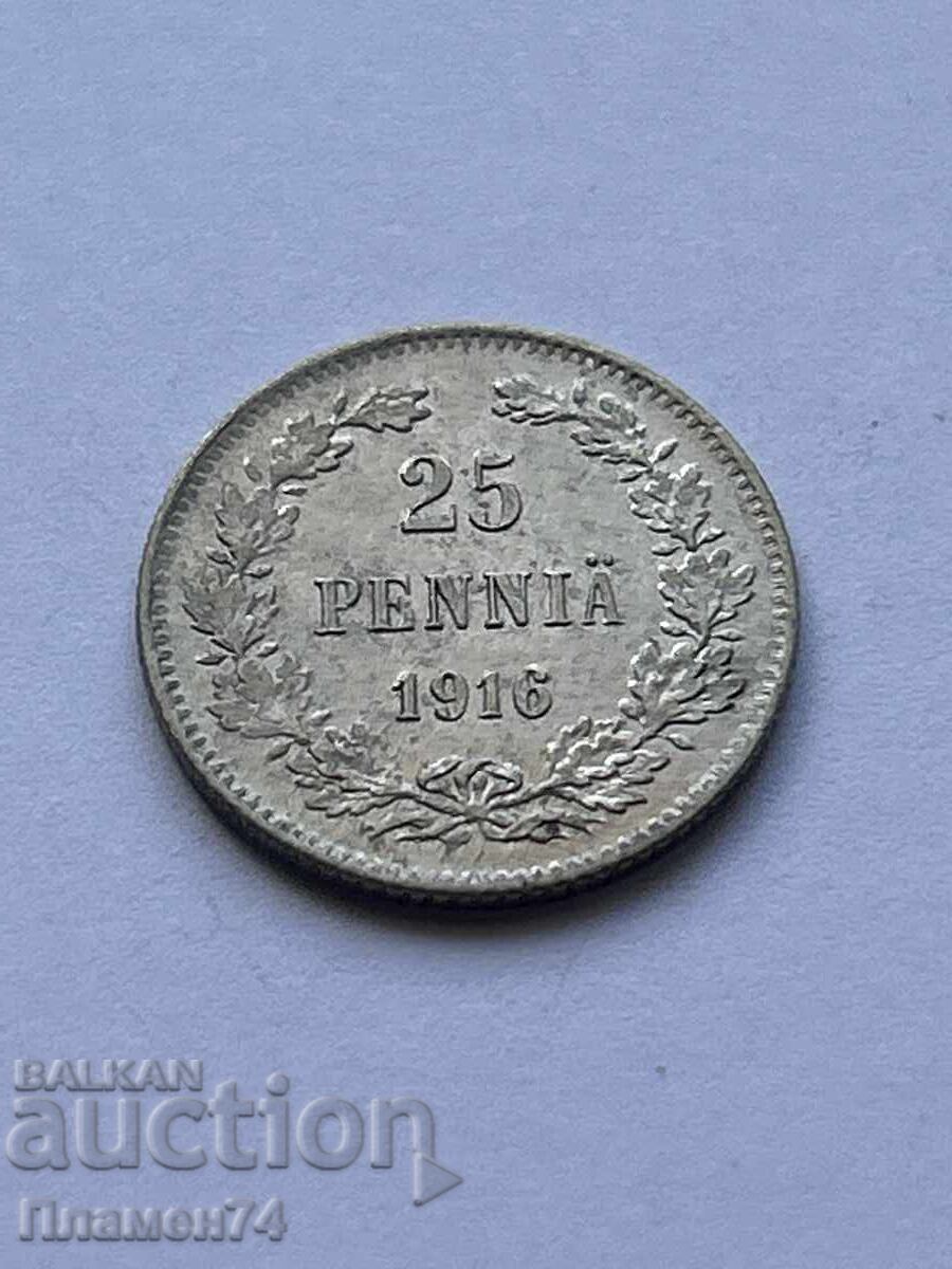 25 penniä 1916 Finland