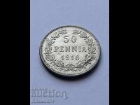 50 penni 1916 Finlanda