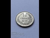 50 penniä 1917 Finlanda