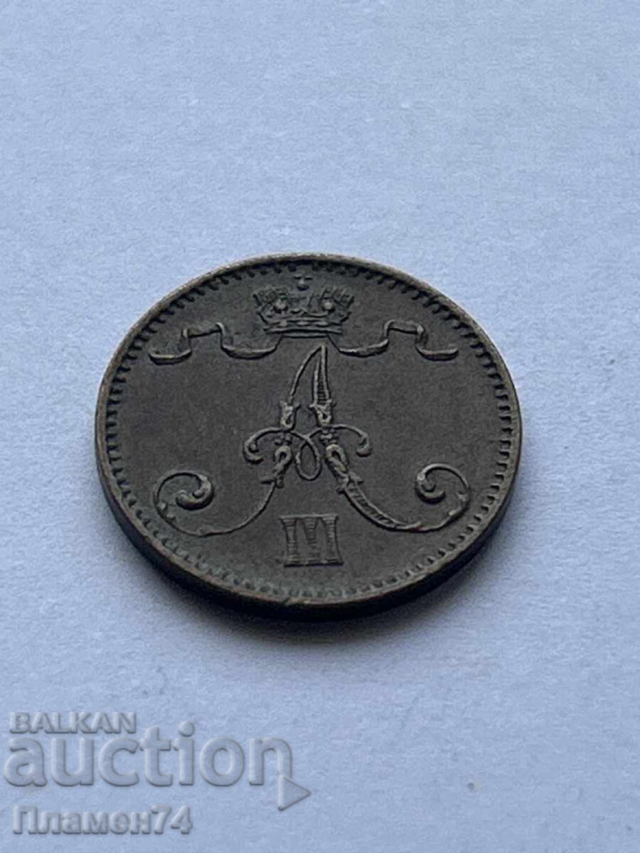 1 пени 1892 Финландия с цена 15.00 лв. | € 7.67