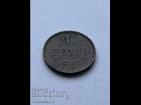 1 πένι 1892 Φινλανδία