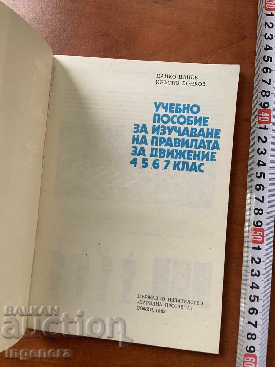 ΕΓΧΕΙΡΙΔΙΟ-ΚΑΝΟΝΙΣΜΟΣ ΟΔΙΚΗΣ ΚΥΚΛΟΦΟΡΙΑΣ-1983 με τιμή 4.00 BGN | € 2.05