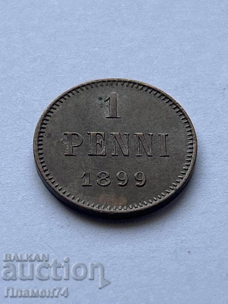 1 penny 1899 Finlanda