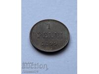 1 penny 1899 Finlanda