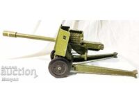 Metal toy, cannon, D44, WWII, Russia, working