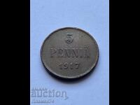 5 πένι 1917 Φινλανδία