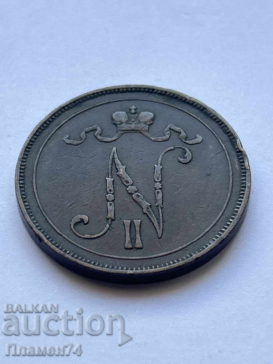 10 пенита 1900 Финландия с цена 16.00 лв. | € 8.18