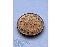10 πένι 1907 Φινλανδία