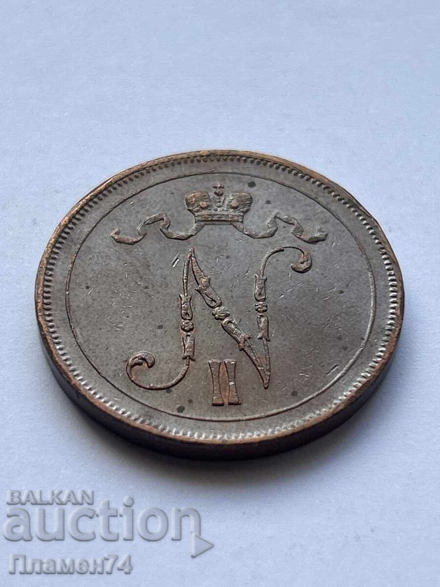 10 пенита 1915 Финландия с цена 16.00 лв. | € 8.18