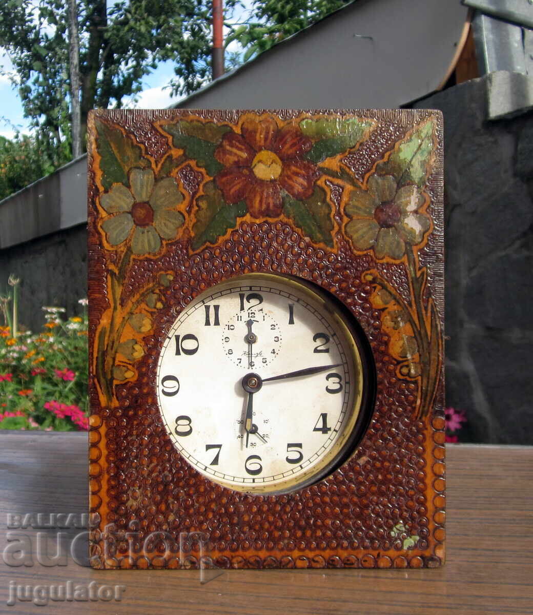 Δημοπρασία Αρχαίο Γερμανικό ρολόι-ξυπνητήρι KIENZLE ΚΙΕΝΖΛΕ με κουτί