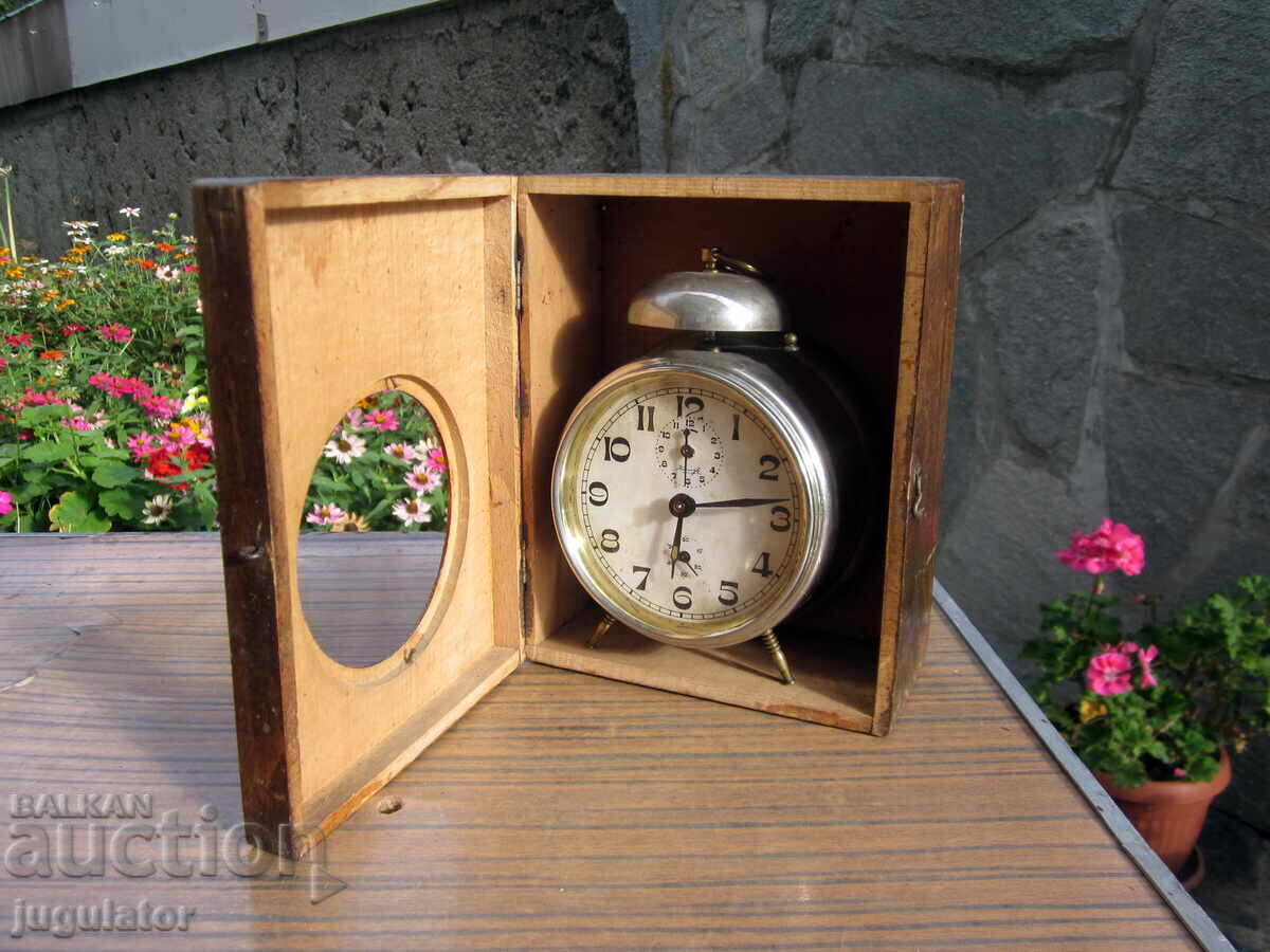 Παράδοση Αρχαίο Γερμανικό ρολόι-ξυπνητήρι KIENZLE ΚΙΕΝΖΛΕ με κουτί