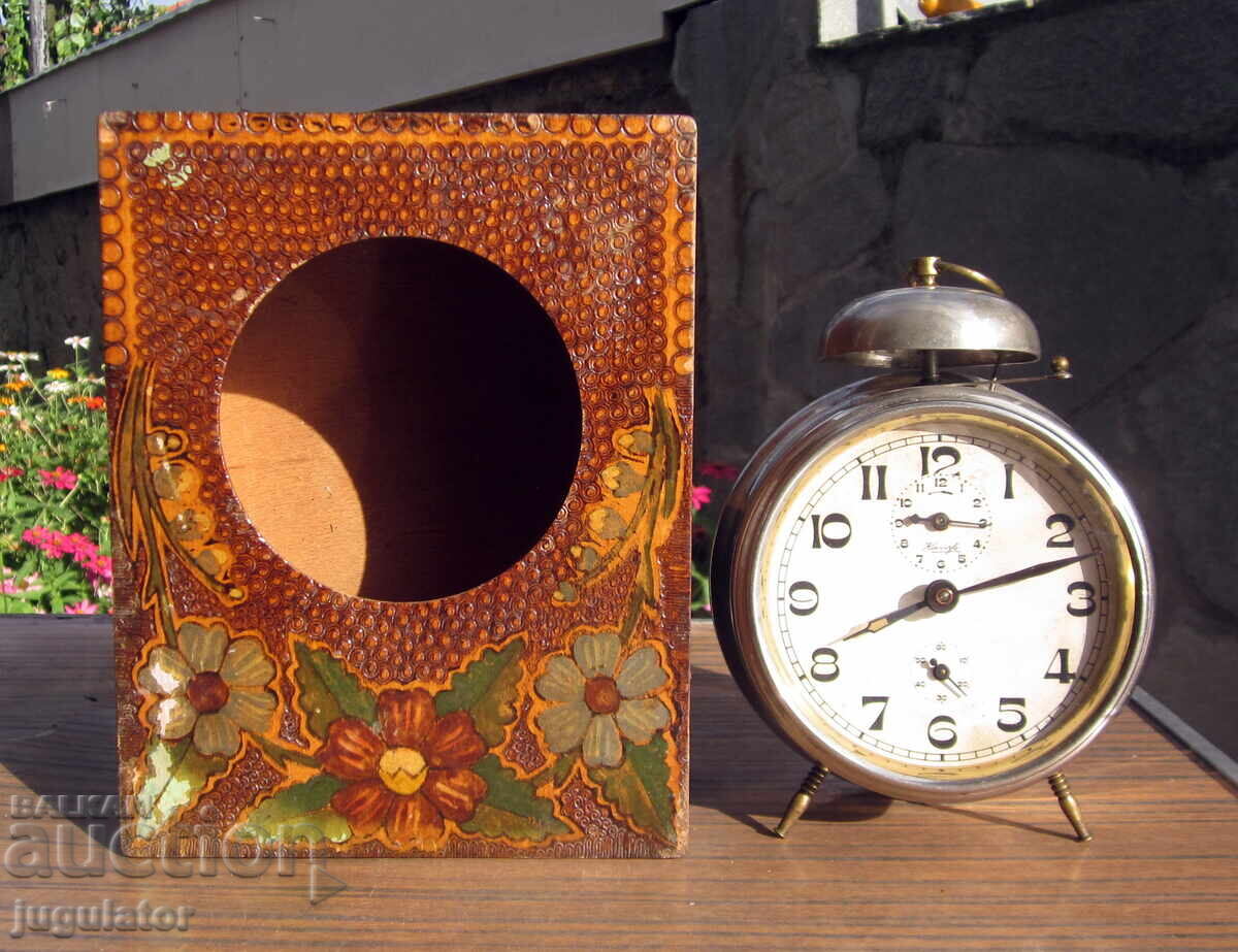 Αρχαίο Γερμανικό ρολόι-ξυπνητήρι KIENZLE ΚΙΕΝΖΛΕ με κουτί