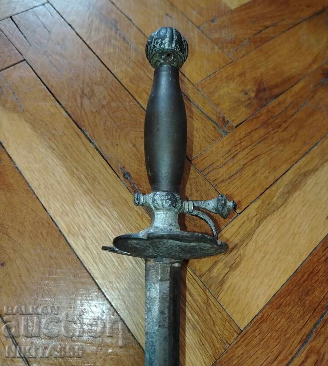 Old French Spada, Rapier 17th century with price 150.00 BGN | € 76.69 Old French Spada, Rapier 17th century with price 150.00 BGN | € 76.69