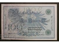 100 German Marks, 100 mark Germany, 1908, UNC