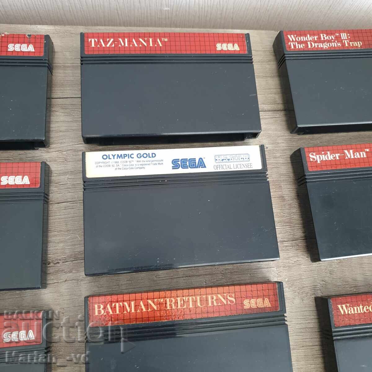Licitație Jocuri originale pentru Sega Master - 10 bucăți