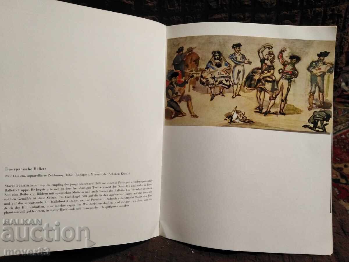 Delivery of Edouard Manet. Fine Art. German Language Delivery of Edouard Manet. Fine Art. German Language