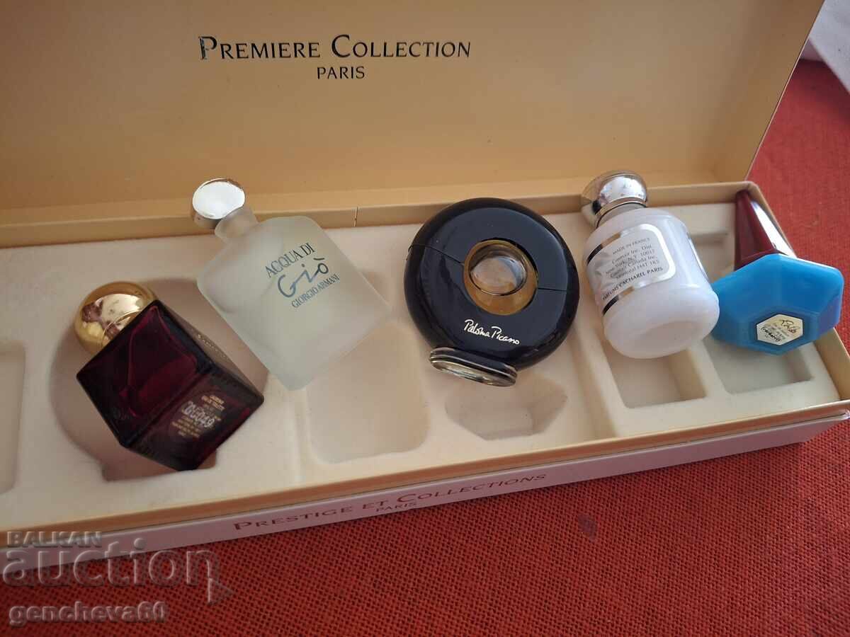 Delivery of Premiere Collection of French Perfumes