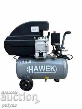 Αεροσυμπιεστής εμβολοφόρος 50 λίτρων HAWEK Αεροσυμπιεστής εμβολοφόρος 50 λίτρων HAWEK
