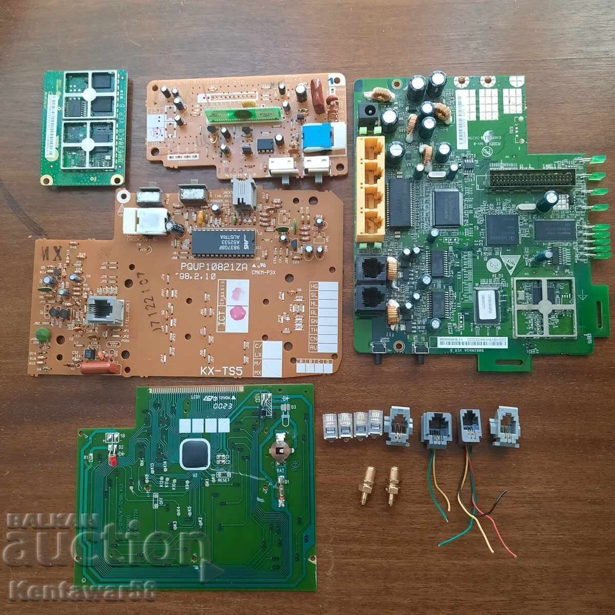 Electronic scrap - gold, palladium.