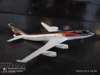 Old toy airplane 50 years Boeing airplane Boeing 747