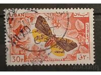 Λίβανος 1965 Πανίδα/Πεταλούδες