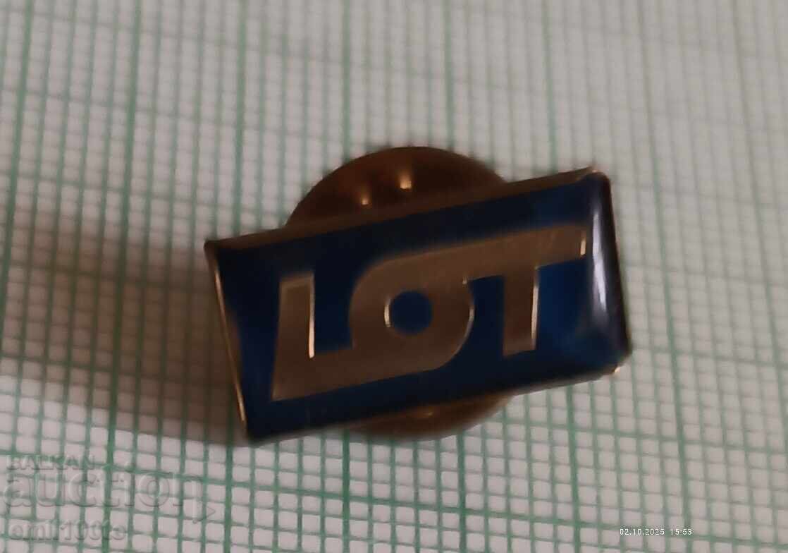 Badge - LOT Polish Airlines