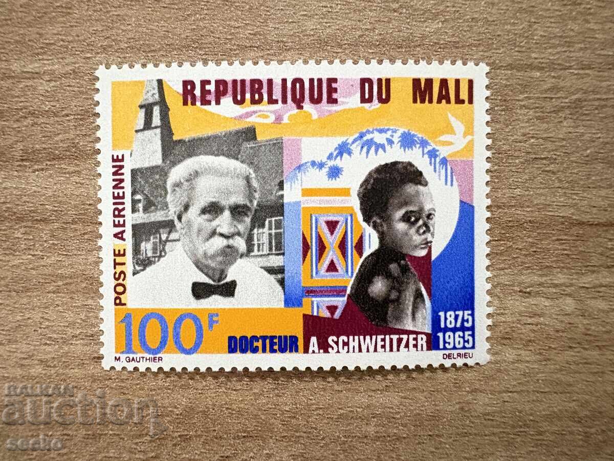 Mali - În memoria Dr. Albert Schweitzer, 1875-1965 (1965) MNH