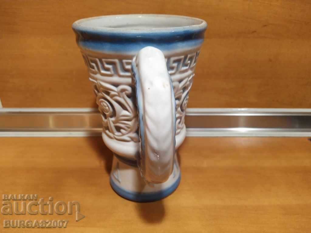 Old porcelain mug Leningrad, USSR, 1 liter - 6 Old porcelain mug Leningrad, USSR, 1 liter - 6