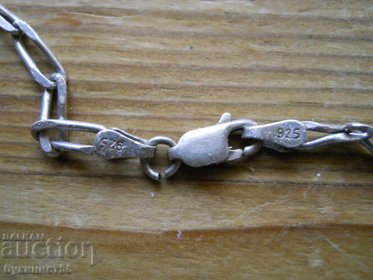 Παλιά ασημένια γυναικεία αλυσίδα με τιμή 12.00 BGN | € 6.14