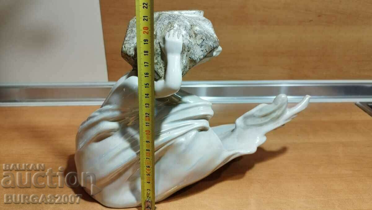 Figura veche din porțelan, „Baikal și Angara”, URSS - 5