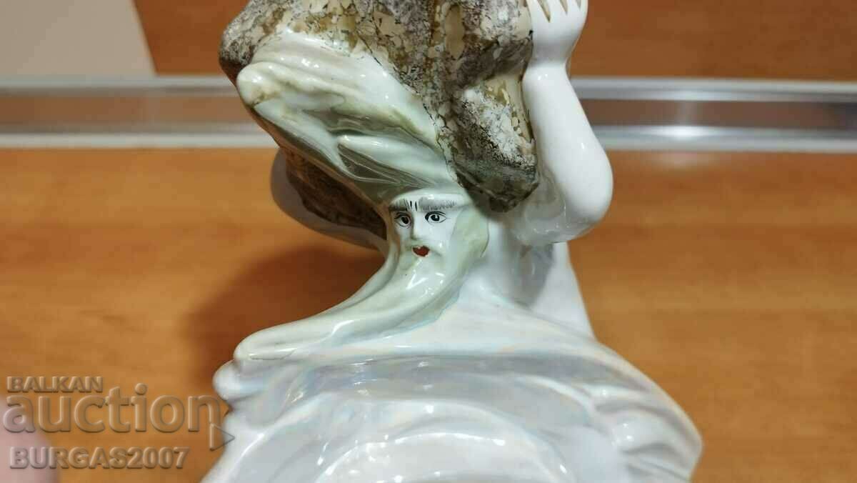Figura veche din porțelan, „Baikal și Angara”, URSS - 6