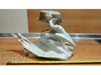 Figura veche din porțelan, „Baikal și Angara”, URSS