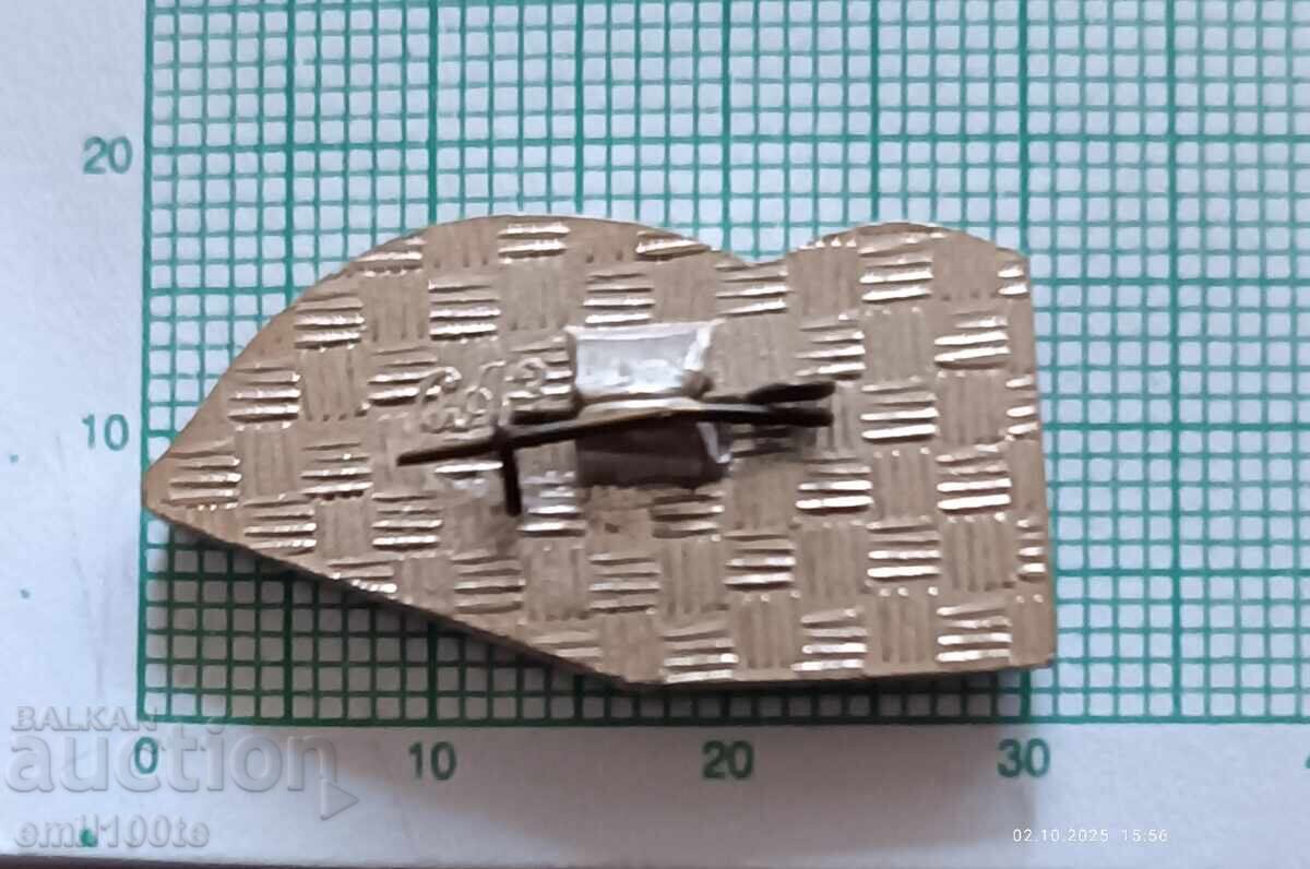 Delivery of Badge - Airplane TU 154 Aeroflot USSR