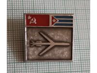 Emblemă - Avion Aeroflot URSS Cuba
