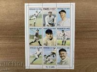 Νίγηρας - Μπέιζμπολ - Τάι Κομπ (1999) MNH