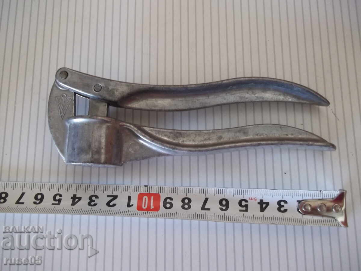 Soviet Aluminum Garlic Press