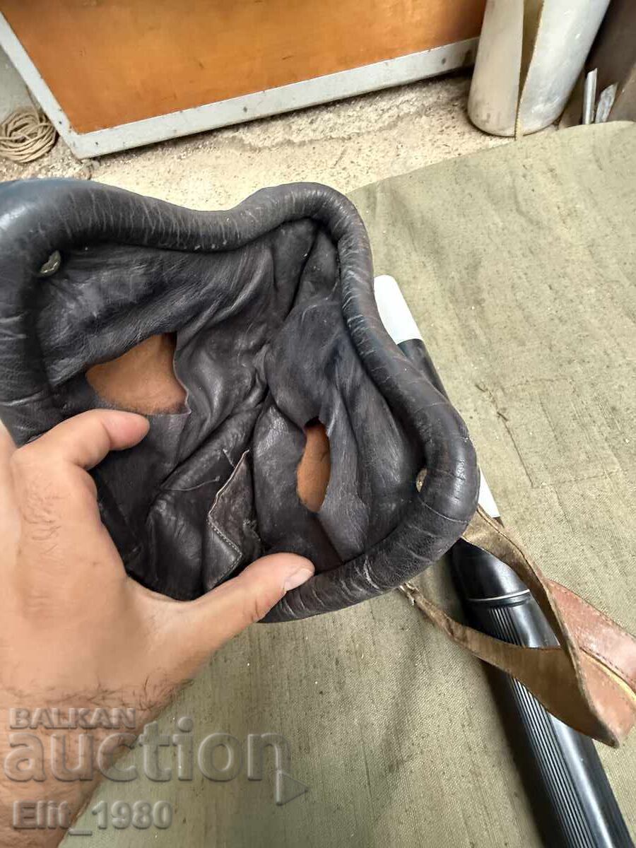 Licitație Bonetă din piele aviator, regulator
