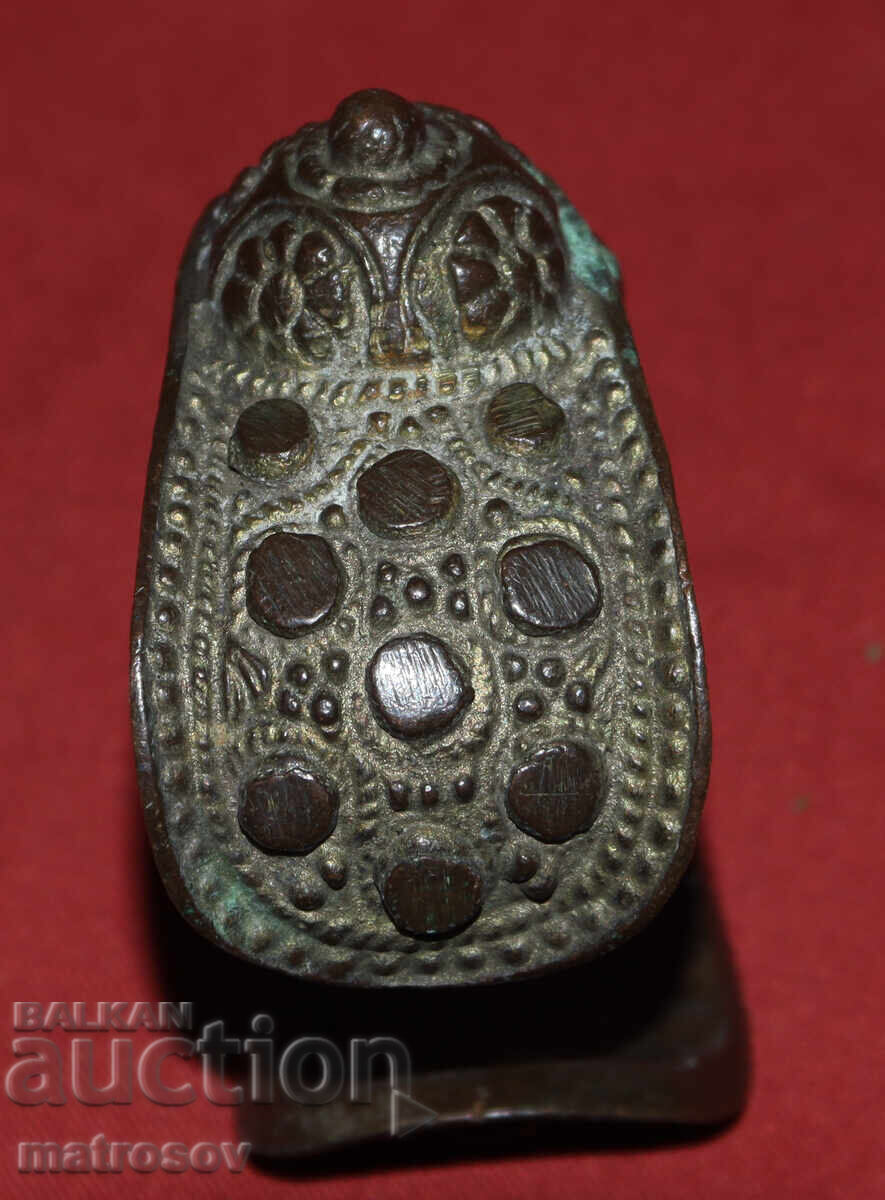 Livrarea Brățară veche tradițională din bronz, bijuterie, cataramă