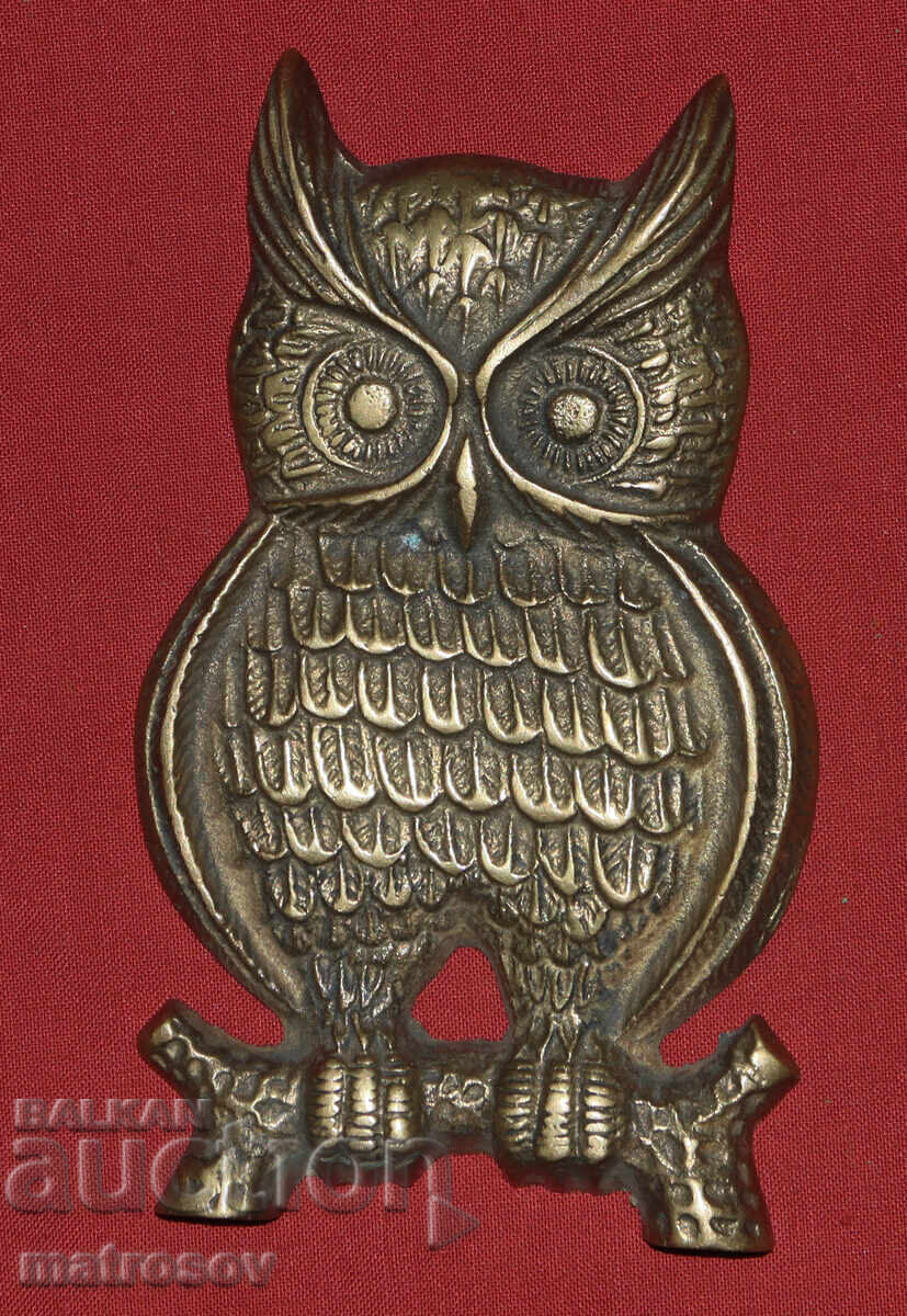 Δημοπρασία Χάλκινο ειδώλιο κουκουβάγιας Δημοπρασία Χάλκινο ειδώλιο κουκουβάγιας