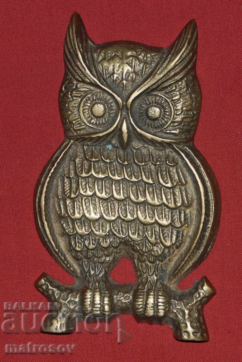 Χάλκινο ειδώλιο κουκουβάγιας Χάλκινο ειδώλιο κουκουβάγιας