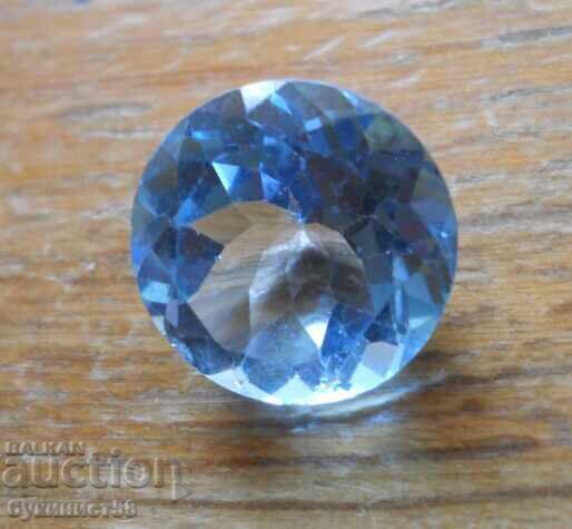 Faceted semi-precious stone - aquamarine - 11.5 ct with price 65.00 BGN | € 33.23