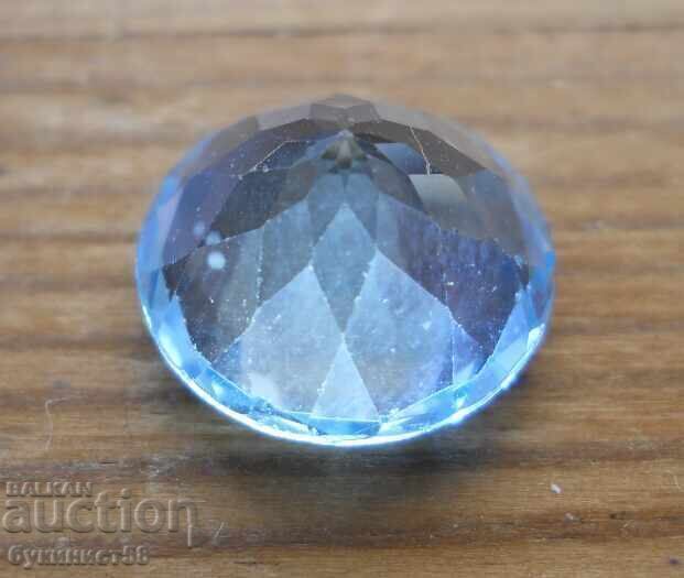 Auction  Faceted semi-precious stone - aquamarine - 11.5 ct