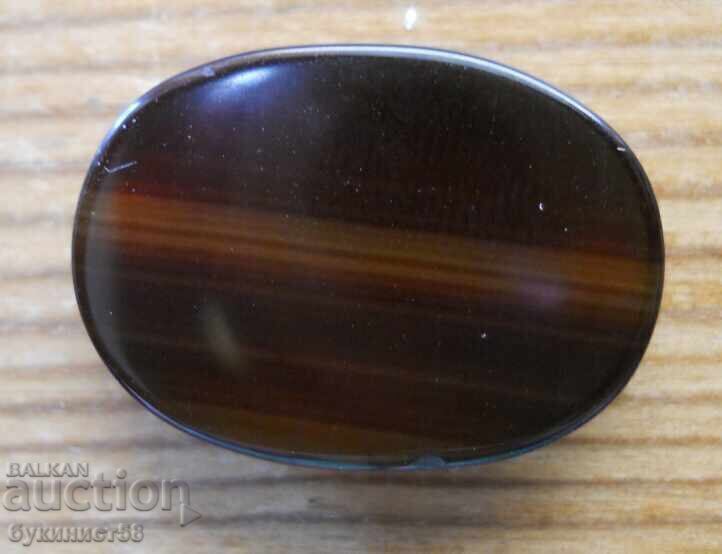 Φασεταρισμένο ημιπολύτιμο λίθο τύπου καμπουσόν - μάτι της τίγρης με τιμή 15.00 BGN | € 7.67 Φασεταρισμένο ημιπολύτιμο λίθο τύπου καμπουσόν - μάτι της τίγρης με τιμή 15.00 BGN | € 7.67