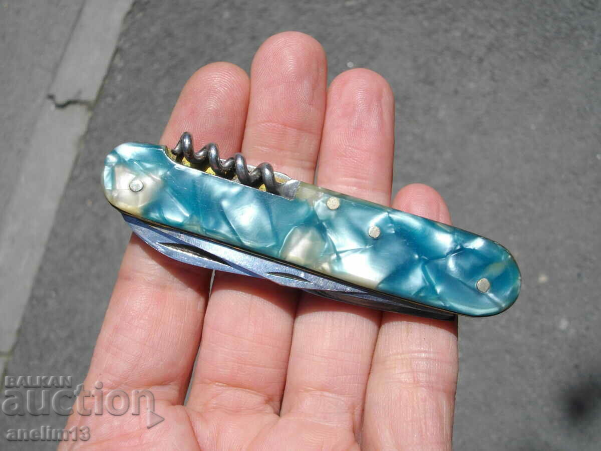 COLLECTIBLE BULGARIAN POCKET KNIFE PETKO DENEV