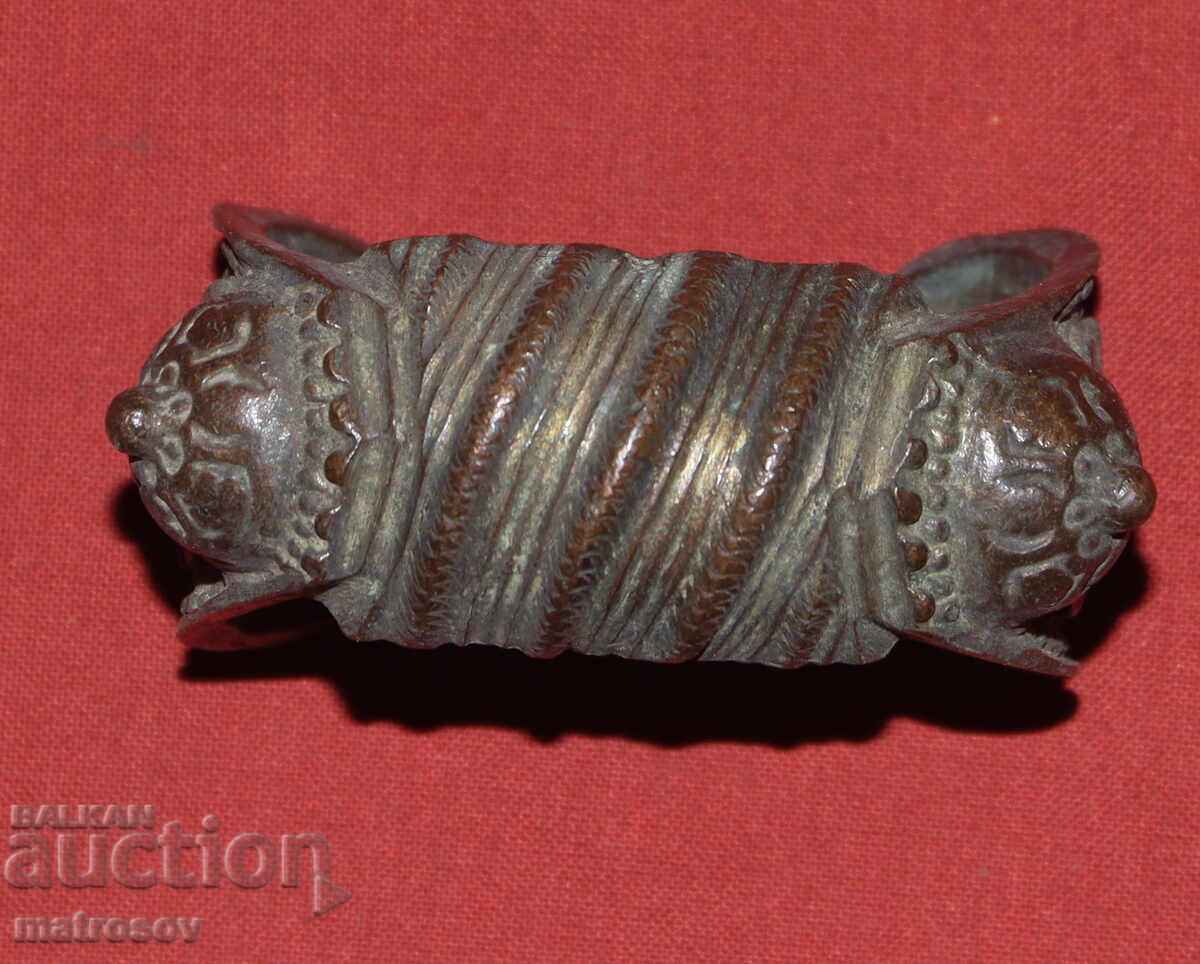 Old traditional bronze bracelet jewelry slingshot with price 200.00 BGN | € 102.26