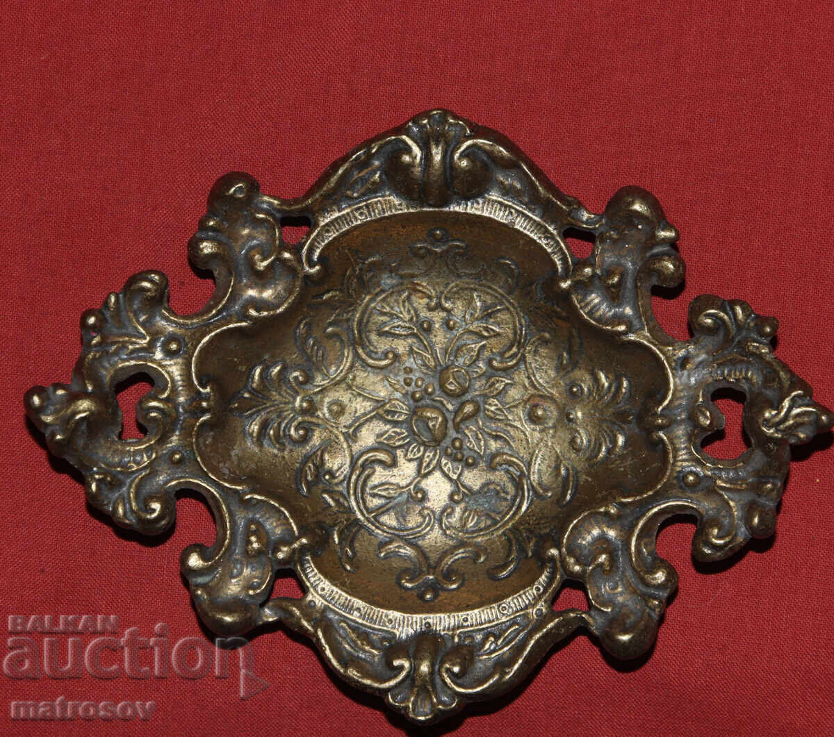 Handmade brass ashtray - 5