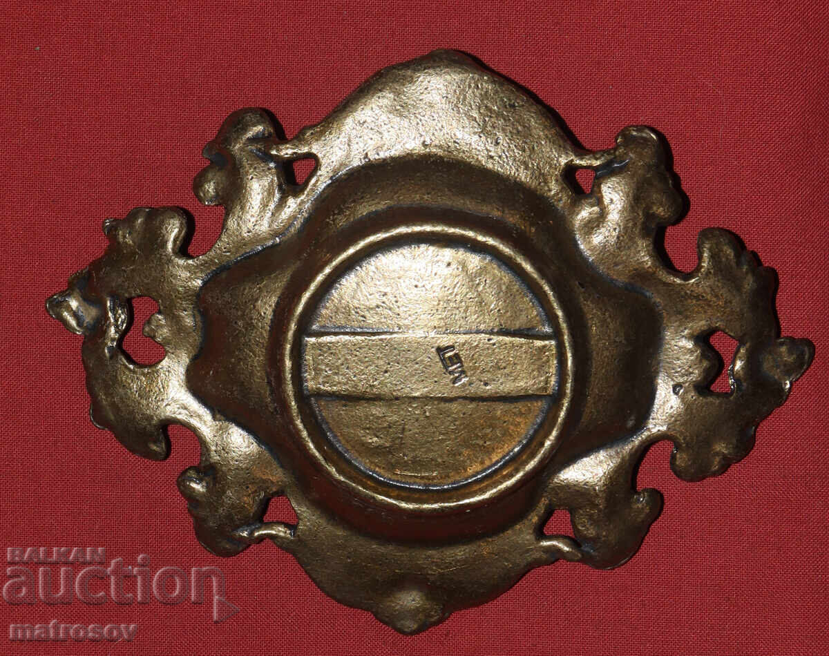 Handmade brass ashtray - 6